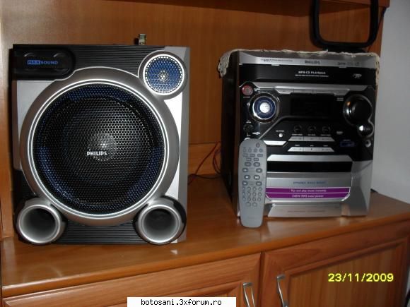 Combina audio Filips - Perfecta stare de functionare, mp3, USB, 3 CD - Electronice&electrocasnice
